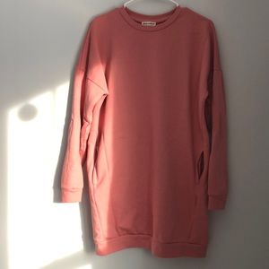 Long sleeve sweater dress